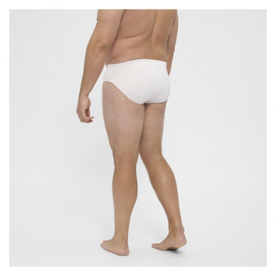 North Latitude Brief Underwear White - Kalsonger - Kalsonger för herrar i stora storlekar
