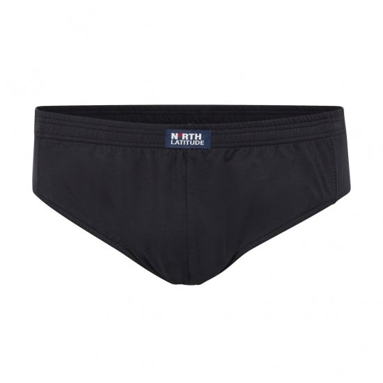 North Latitude Brief Underwear Black - Kalsonger - Kalsonger för herrar i stora storlekar