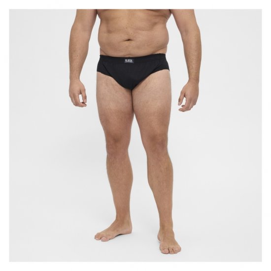North Latitude Brief Underwear Black - Kalsonger - Kalsonger för herrar i stora storlekar