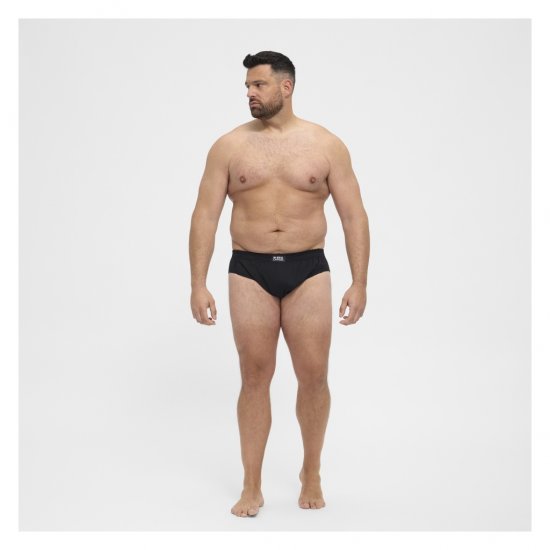 North Latitude Brief Underwear Black - Kalsonger - Kalsonger för herrar i stora storlekar