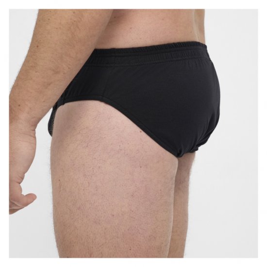North Latitude Brief Underwear Black - Kalsonger - Kalsonger för herrar i stora storlekar