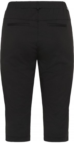 Kaffe Curve Jenna Capri Pants Black - Byxor - 