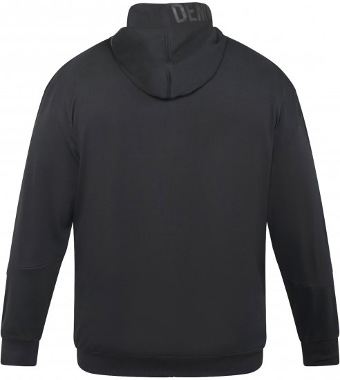 North Latitude 61325 Cardigan med Huva Svart - Tröjor & hoodies - Stora hoodies & tröjor - 2XL-14XL