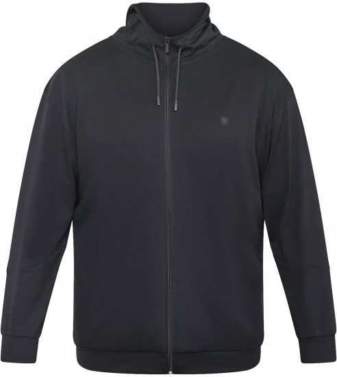 North Latitude 61325 Cardigan med Huva Svart - Tröjor & hoodies - Stora hoodies & tröjor - 2XL-14XL