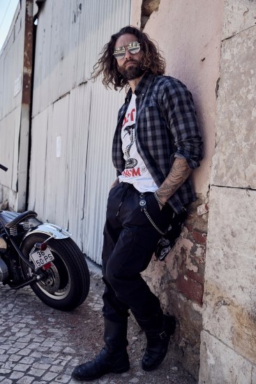 JP1880 Cargo Trousers with Many Pockets Stretchy Black - Jeans & byxor - Stora Jeans och Stora Byxor