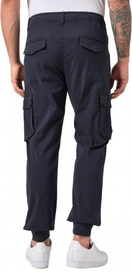JP1880 Stretchy FLEXNAMIC Cargo Pants Navy - Cargobyxor för män i stora storlekar - Cargobyxor för män i stora storlekar