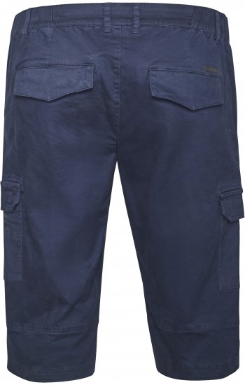 North Latitude 61150 Cargo Comfort Fit Capribyxor Marinblå - Shorts - Stora shorts W40-W60
