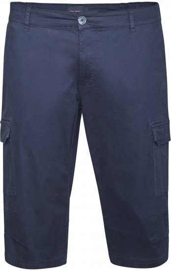 North Latitude 61150 Cargo Comfort Fit Capribyxor Marinblå - Shorts - Stora shorts W40-W60