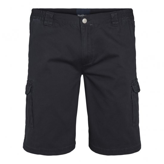 North Latitude Cargo Shorts Navy Blue - Shorts - Stora shorts W40-W60