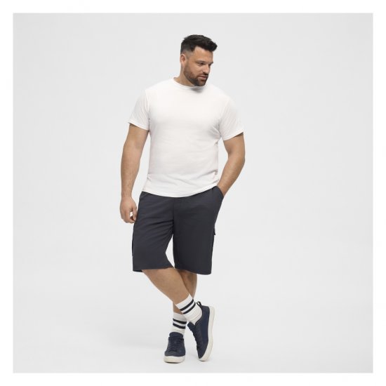 North Latitude Cargo Shorts Navy Blue - Shorts - Stora shorts W40-W60