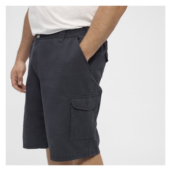 North Latitude Cargo Shorts Navy Blue - Shorts - Stora shorts W40-W60