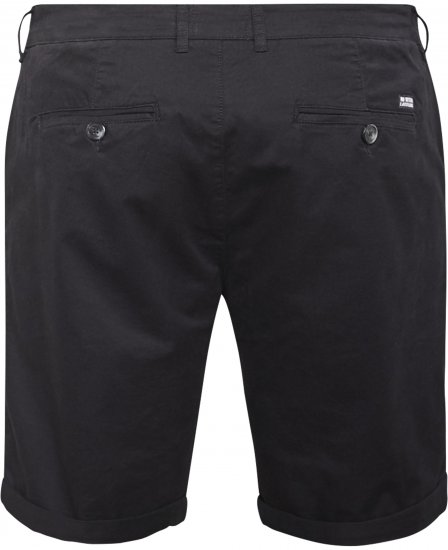 North Latitude 61147 Chinoshorts Svart - Shorts - Stora shorts W40-W60