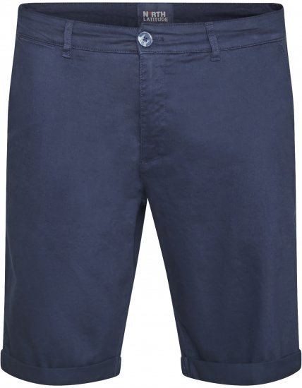 North Latitude 61147 Chinoshorts Marinblå - Shorts - Stora shorts W40-W60