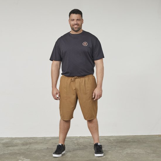 North Latitude 61336 Comfort Fit-shorts Kamelbrun - Shorts - Stora shorts W40-W60