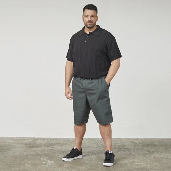 North Latitude 61336 Comfort Fit-shorts Mörkgrön - Shorts - Stora shorts W40-W60