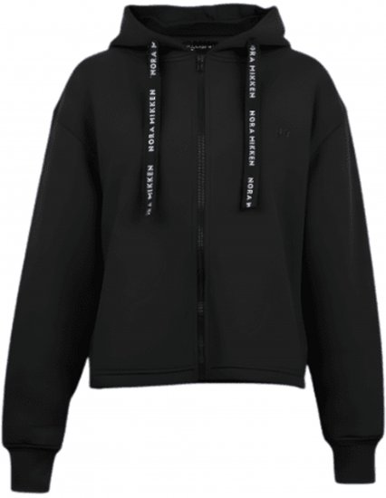 Nora Mikken GERTRUD Cropped Hoodie Black - Tröjor & hoodies - 