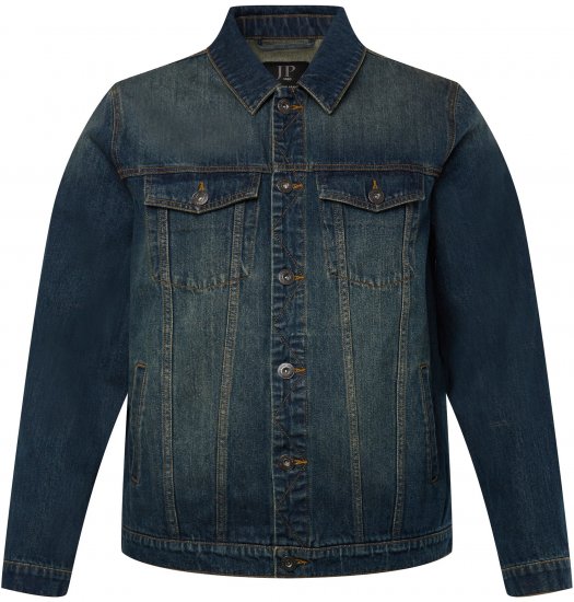 JP1880 Denim Jacket Dark Blue Denim - Jackor - Stora jackor - 2XL-12XL