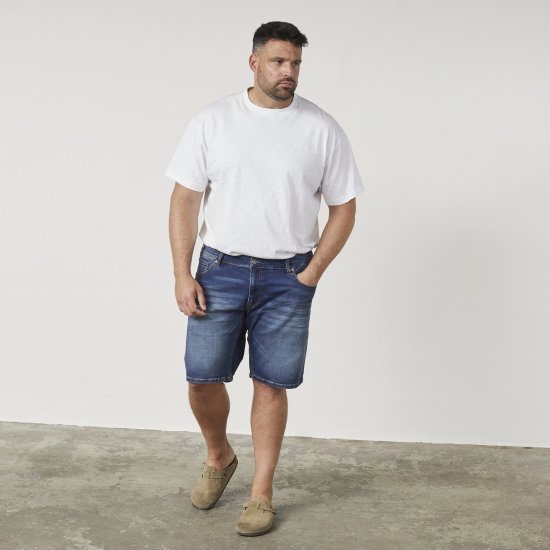 North Latitude 61156 Ringo Jeansshorts Blå - Shorts - Stora shorts W40-W60