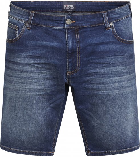 North Latitude 61156 Ringo Jeansshorts Blå - Shorts - Stora shorts W40-W60