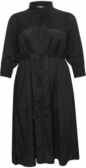 Kaffe Curve Emina Oline Klänning Svart - Klänningar - 