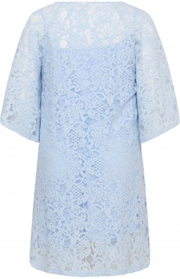 Kaffe Curve Lucy Dress Nantucket Breeze Blue - Midiklänningar - 