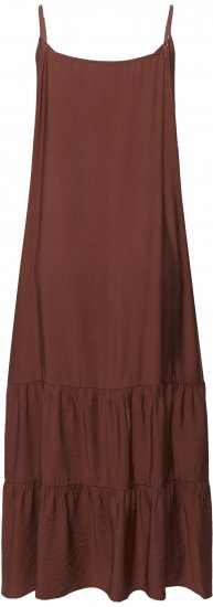 Kaffe Curve Emilia Dress Henna Brown - Maxiklänningar - 