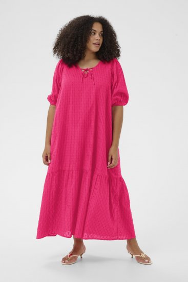 Kaffe Curve Thea Dress Beetroot Purple - Klänningar - 