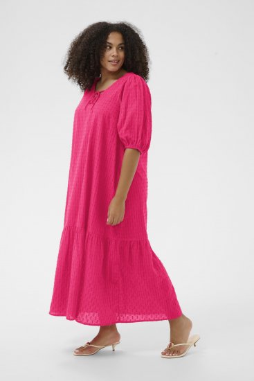 Kaffe Curve Thea Dress Beetroot Purple - Klänningar - 