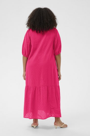 Kaffe Curve Thea Dress Beetroot Purple - Klänningar - 