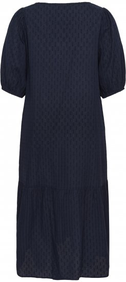 Kaffe Curve Thea Dress Midnight Marine - Maxiklänningar - 