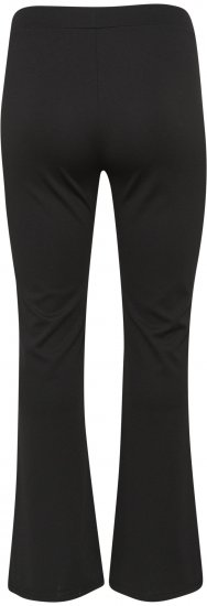 Kaffe Curve Jenna Leggings med Utsvängda Ben Svart - Jeans & Byxor i Stora Storlekar – Plus Size - 