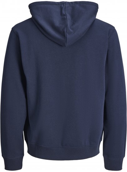 Jack & Jones College Logo Hoodie Navy - Tröjor & hoodies - Stora hoodies & tröjor - 2XL-14XL