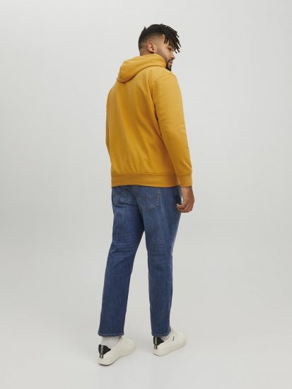 Jack & Jones Codyy Hoodie Yellow - Tröjor & hoodies - Stora hoodies & tröjor - 2XL-14XL