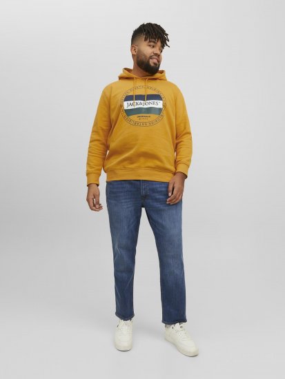 Jack & Jones Codyy Hoodie Yellow - Tröjor & hoodies - Stora hoodies & tröjor - 2XL-14XL