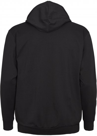 North Latitude Cardigan Hoodie Black - Tröjor & hoodies - Stora hoodies & tröjor - 2XL-14XL
