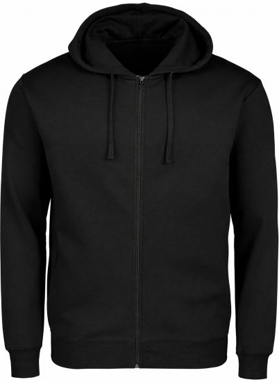 Big Bones Zorro Hoodie with Zipper Black - Tröjor & hoodies - Stora hoodies & tröjor - 2XL-14XL