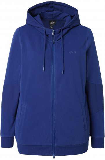 Ulla Popken Athletic Department Hoodie Navy - Collegetröjor & hoodies - 