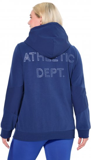 Ulla Popken Athletic Department Hoodie Navy - Collegetröjor & hoodies - 