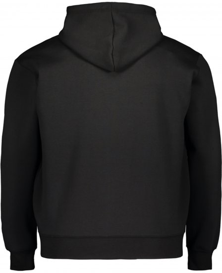 Big Bones Zorro Hoodie with Zipper Black - Tröjor & hoodies - Stora hoodies & tröjor - 2XL-14XL