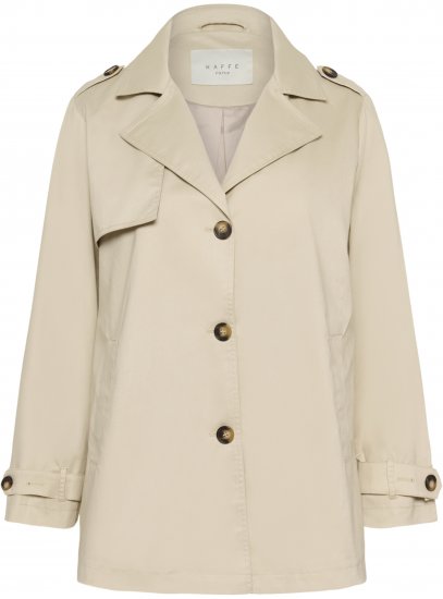 Kaffe Curve Tricia Jacka Fjädergrå - Jackor & Kappor - 