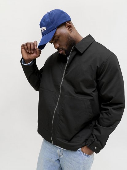 Jack & Jones Winson Worker Jacket Black - Jackor - Stora jackor - 2XL-12XL