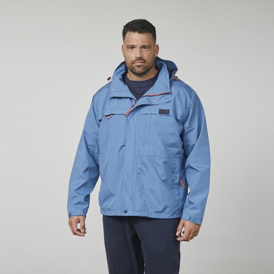North Latitude 61104 Jacka med detaljer WP3000 Ljusblå - Jackor - Stora jackor - 2XL-12XL