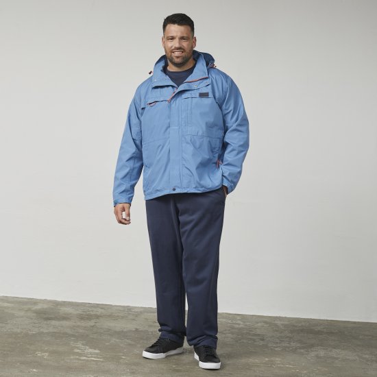 North Latitude 61104 Jacka med detaljer WP3000 Ljusblå - Jackor - Stora jackor - 2XL-12XL