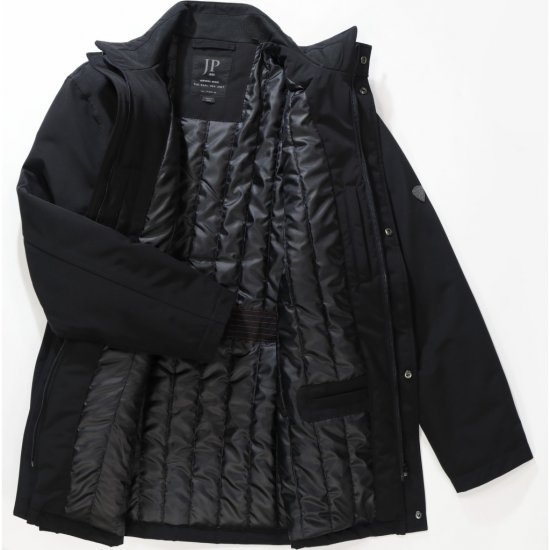 JP1880 Jacket Business Waterproof Windproof Black TALL - HERRKLÄDER MT-6XLT - Kläder för långa män