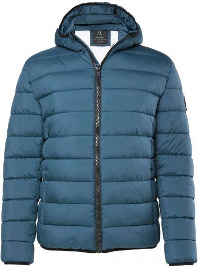 JP1880 Quilted Hooded Jacket Deep Blue - Jackor - Stora jackor - 2XL-12XL