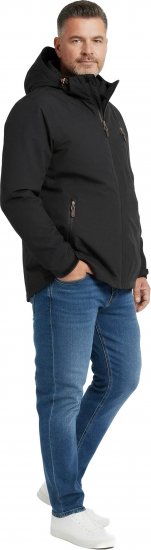 Dobsom Minnesota Vind- Och Vattentät Jacka Svart - Träningskläder & friluft - Träningskläder till herr i stora storlekar