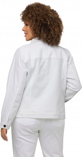 Ulla Popken Denim Jacket White - Jackor - 