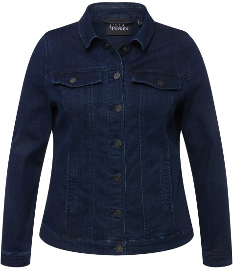 Ulla Popken Denim Jacket Blue Denim - Jackor - 