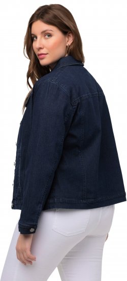 Ulla Popken Denim Jacket Blue Denim - Jackor - 