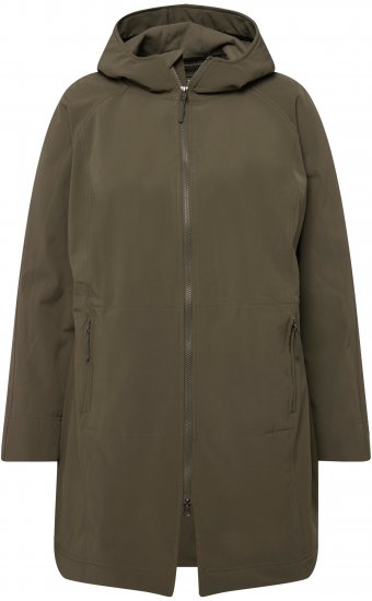 Ulla Popken Triple Function Softshell Jacket Loden Green - Jackor - 